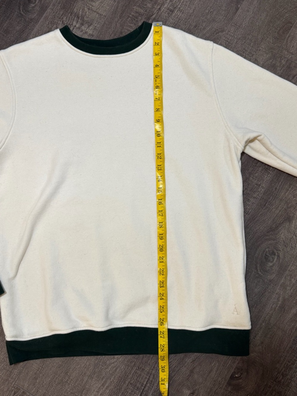 ANIAN Circular Jersey Crew Neck - one of a kind sample - unisex large - Picture 5 of 8